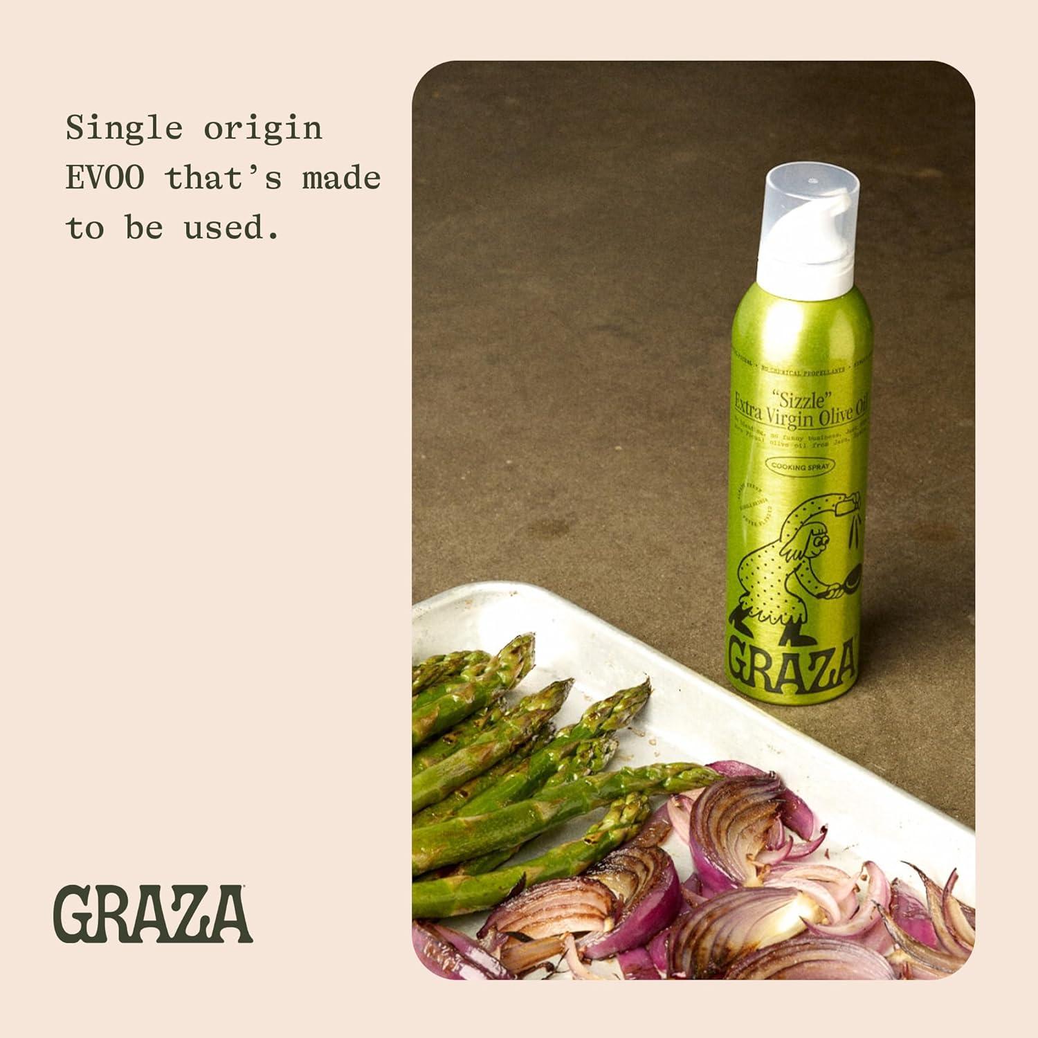image:imageGraza Oil Olive Extra Virgin Spray Sizzle 5 Fl Oz5 Fl Oz Pack of 2