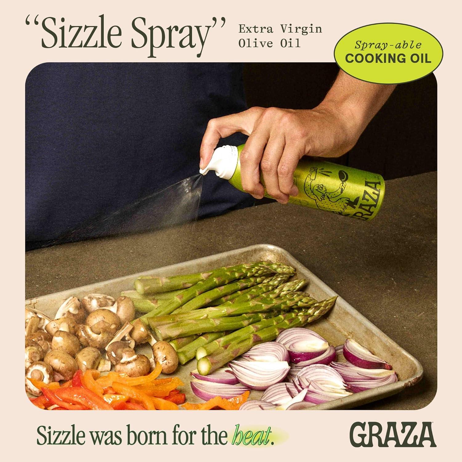 image:imageGraza Oil Olive Extra Virgin Spray Sizzle 5 Fl Oz5 Fl Oz Pack of 2