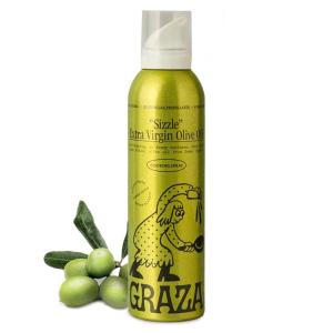 Graza, Oil Olive Extra Virgin Spray Sizzle, 5 Fl Oz(5 Fl Oz (Pack of 1))