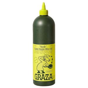 Graza Sizzle Extra Virgin Olive Oil, Cooking Oil – High Polyphenol Peak Harvest EVOO Cooking Oil in a Box – Single Origin Olive Oils from Spain – 51 Fl Oz (1.5L)(1 Liter (Pack of 1))